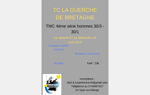 TMC LA GUERCHE DE BRETAGNE du 20 et 21 avril 2019